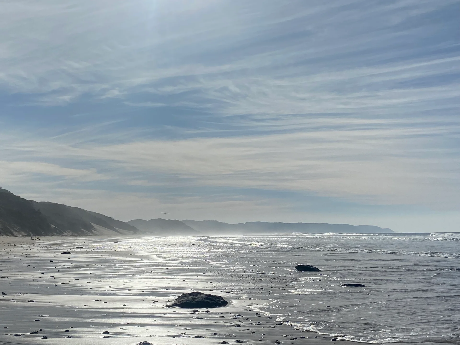 Afternoon coastal view from Schafli Manor